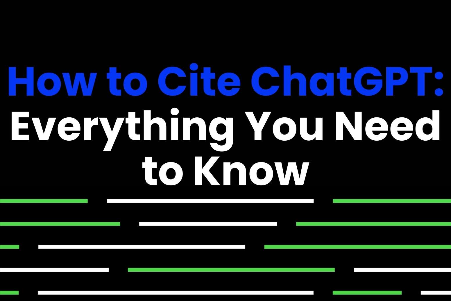 How To Cite Chatgpt Everything You Need To Know Arvin