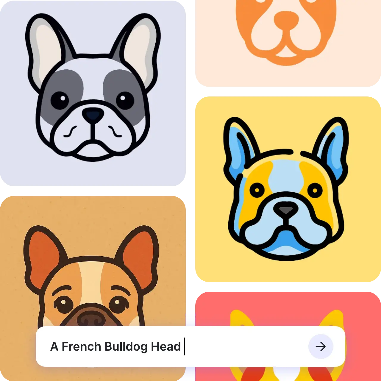 Creating professional iPhone and Android icons with a free AI icon generator and ready-made UI templates