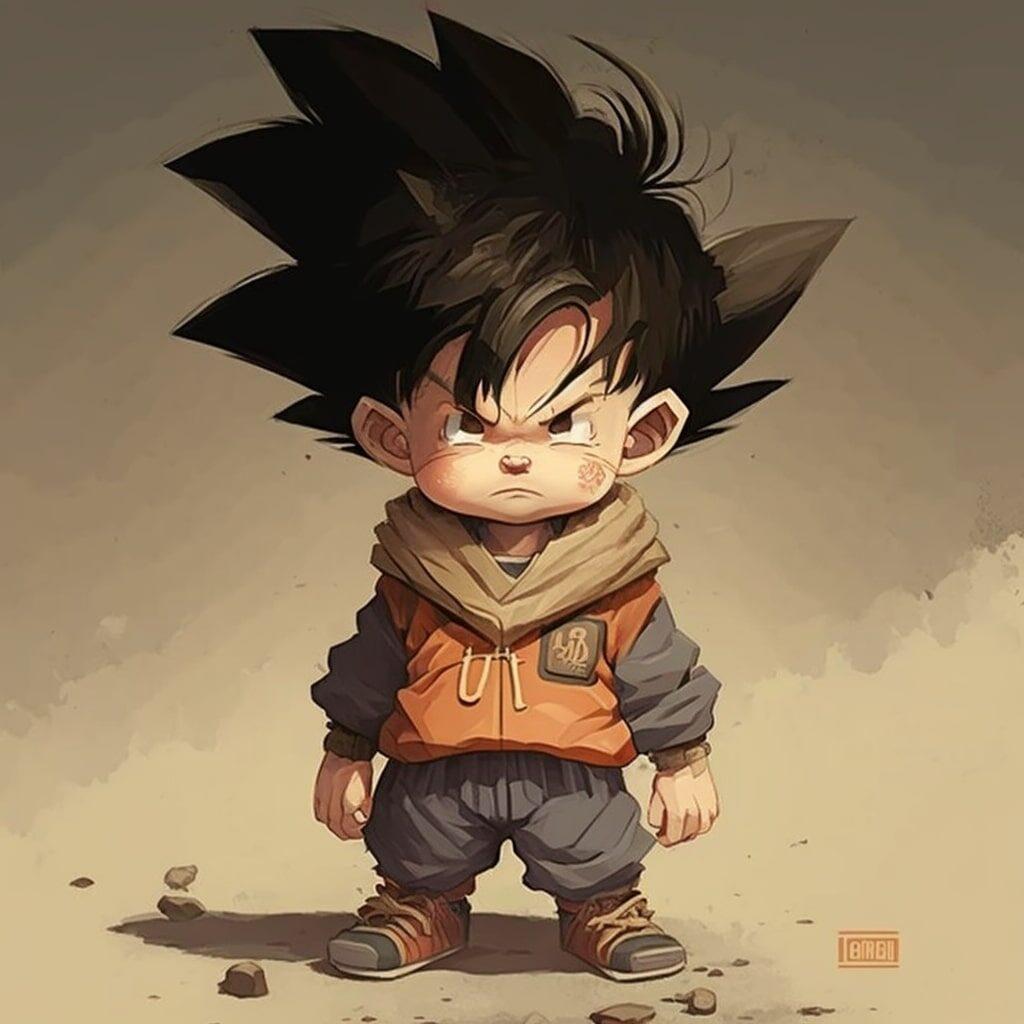 Goku by Bryan Lee O’Malley, anime