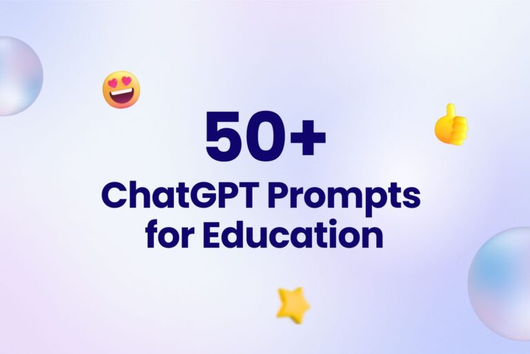 50 Best ChatGPT Prompts for Education