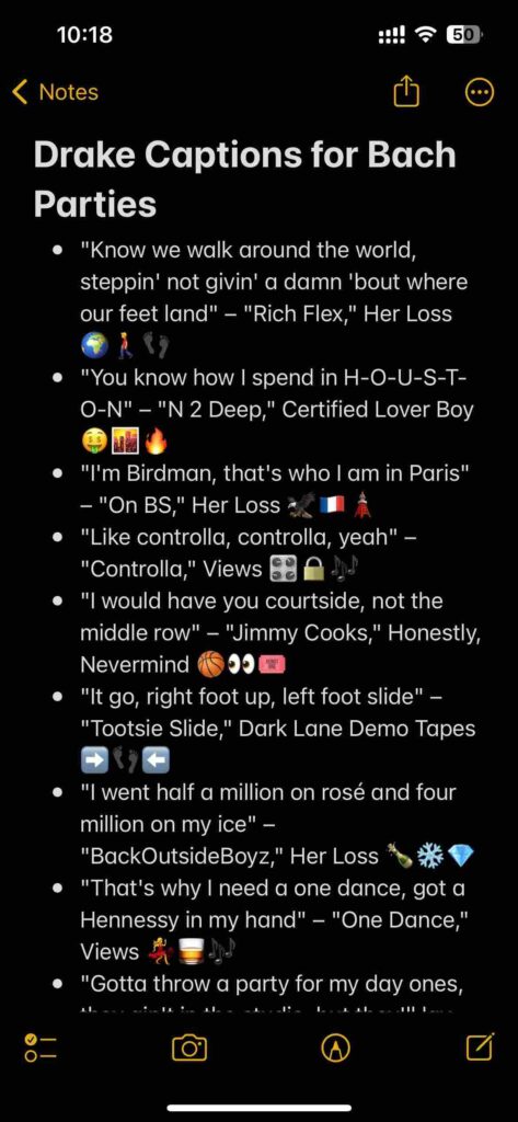 300+ Best Drake Instagram Captions & Lyrics - Arvin