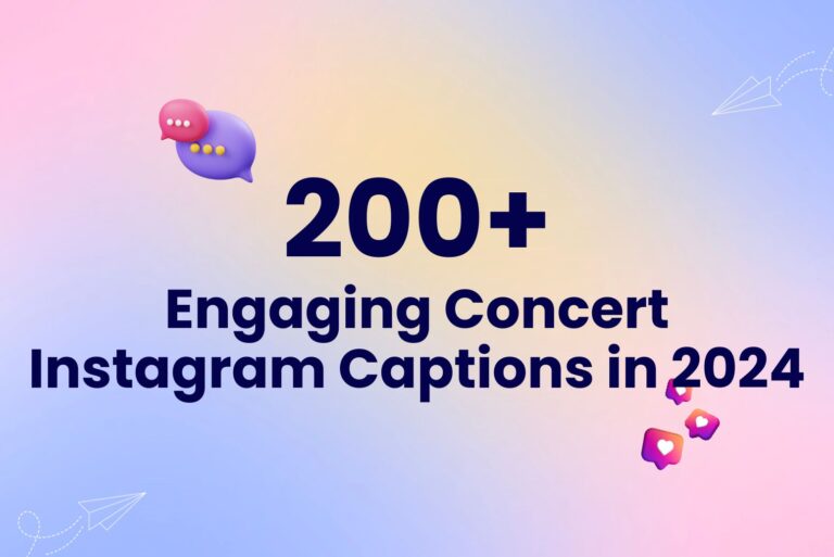 200+ Engaging Concert Instagram Captions in 2024