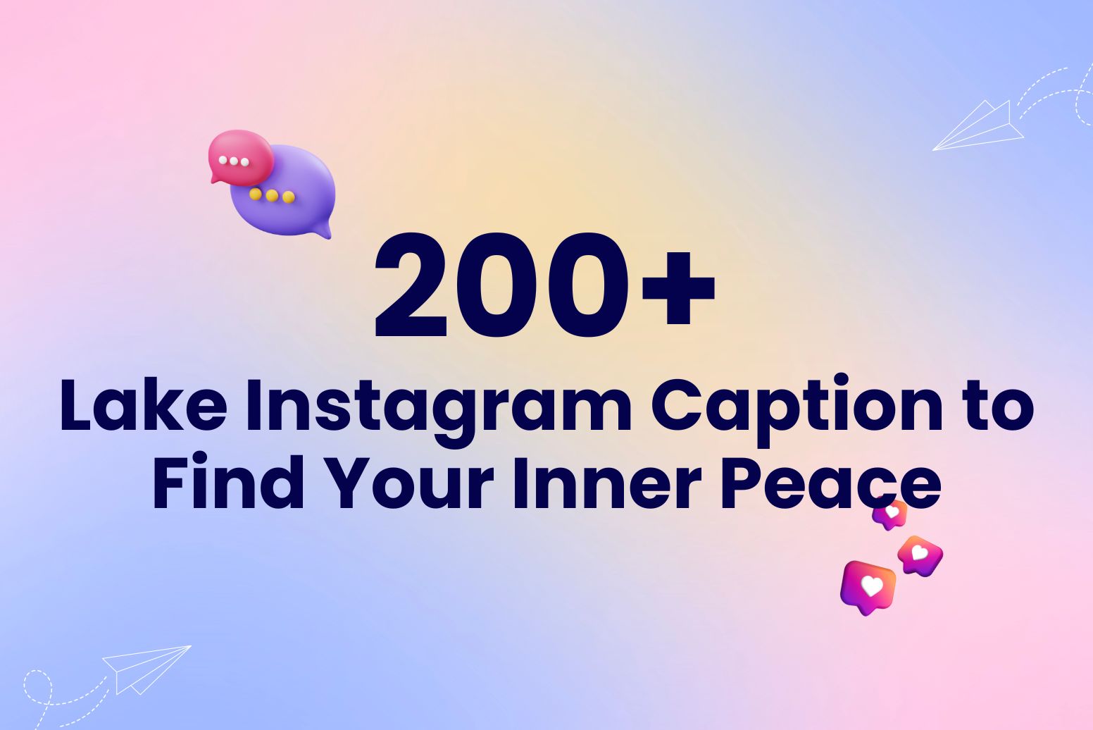 200+ Lake Instagram Caption to Find Your Inner Peace