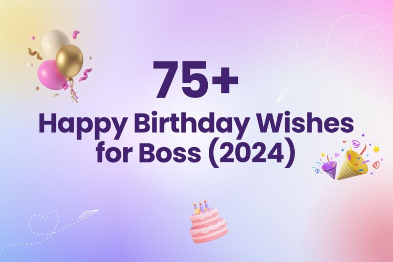 75+ Best Birthday Wishes for Boss: Simple & Professional