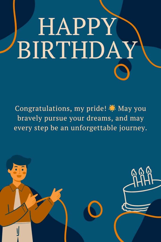Funny Birthday Wishes for An Adult Son