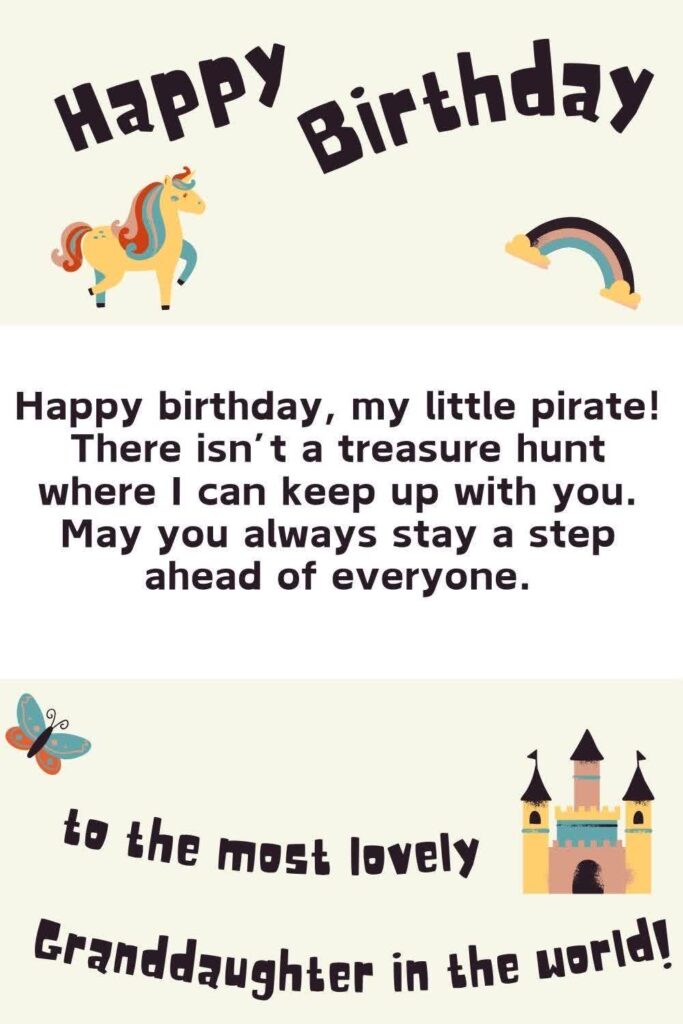 Funny Birthday Wishes for Granddaughter