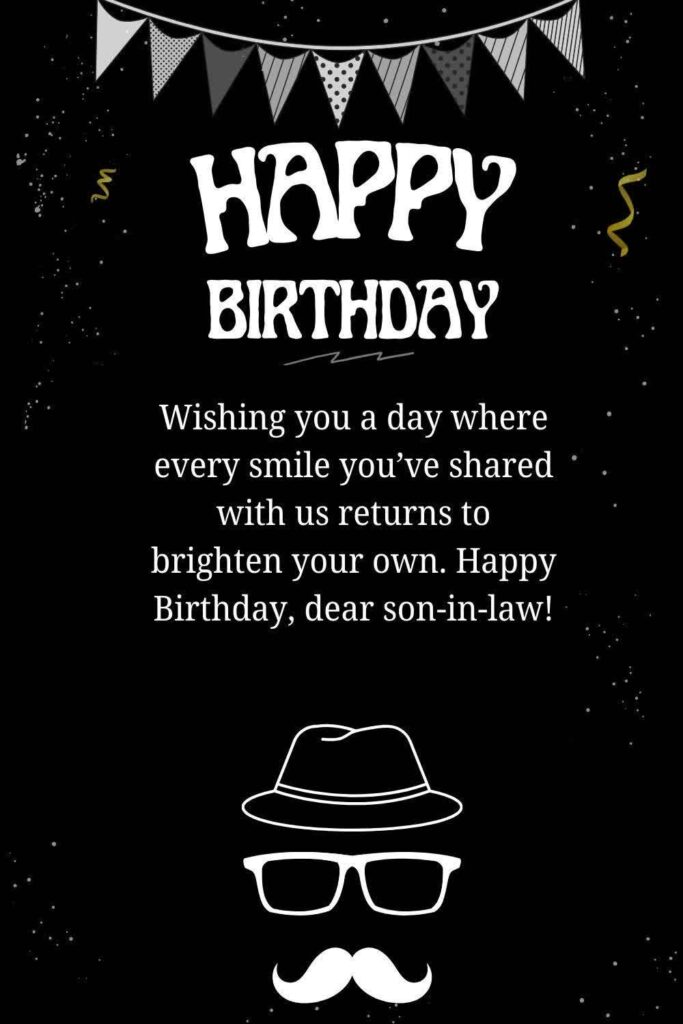 Heart Touching Birthday Wishes For Son In Law