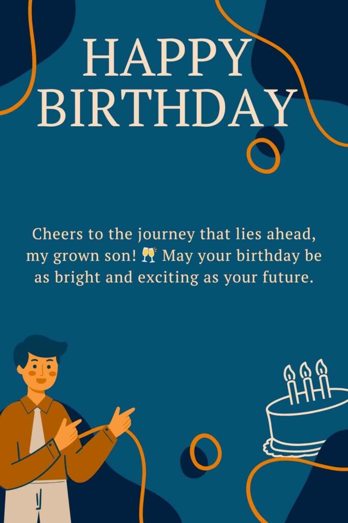 Touching Birthday Wishes for An Adult Son