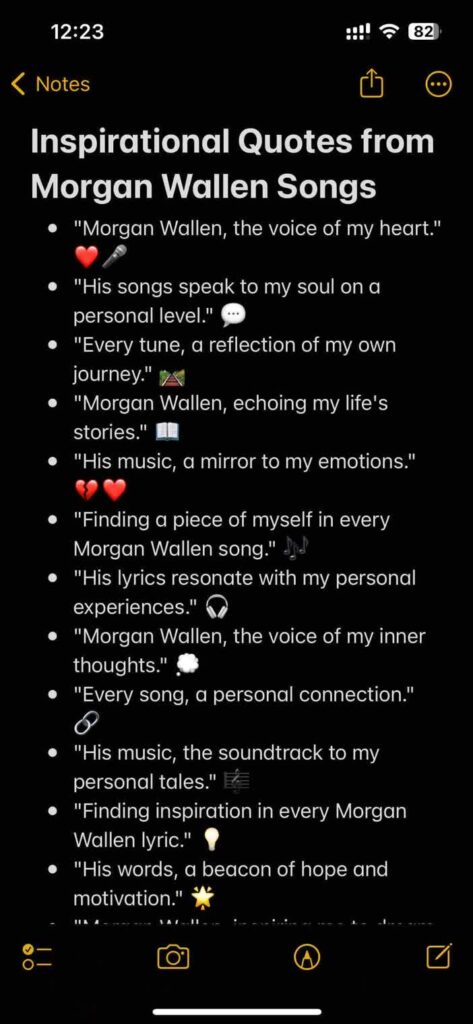 inspirational quotes from morgan wallen songs