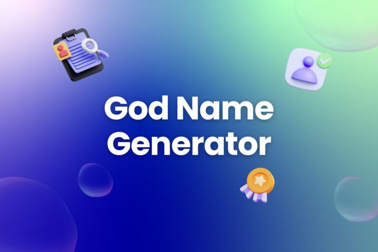 God Name Generator