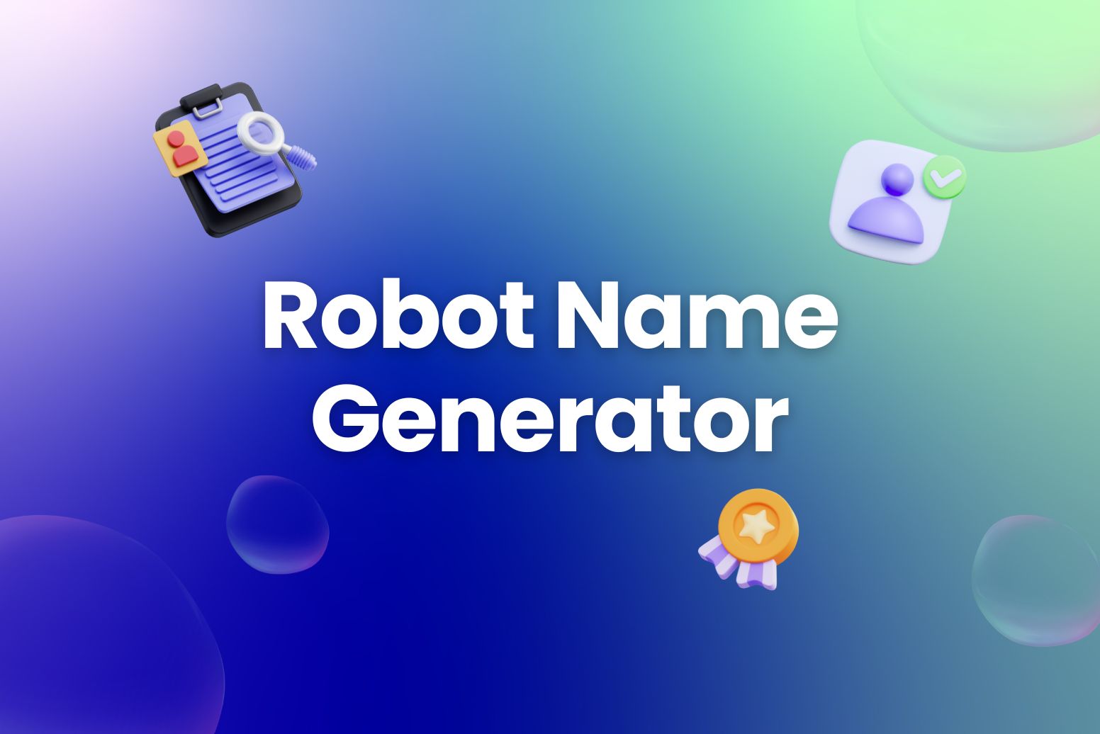 Robot Name Generator