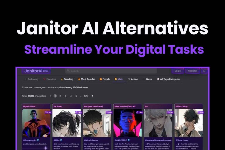 Janitor AI Alternatives: Streamline Your Digital Tasks