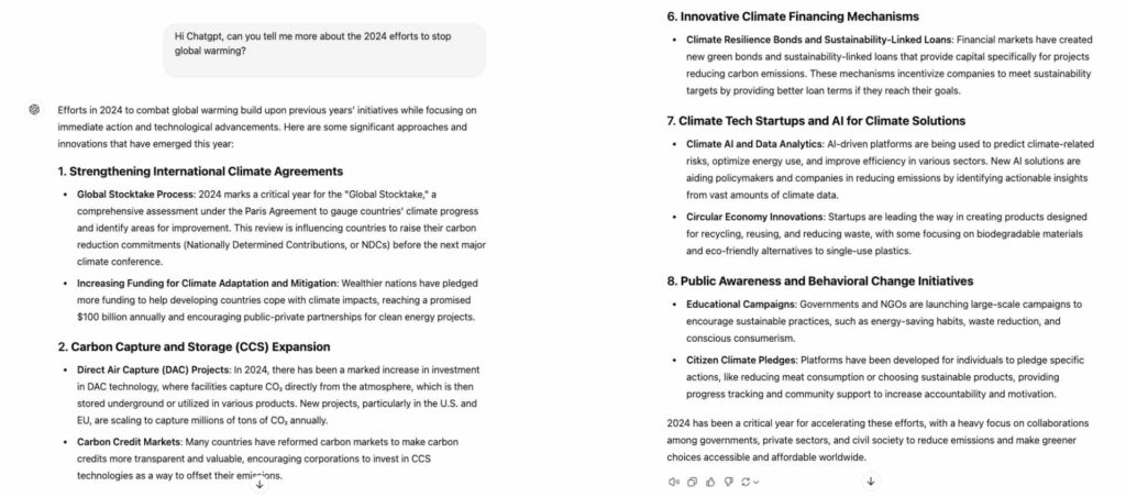 Overview of 2024 global climate initiatives, including international agreements, carbon capture, and tech-driven solutions to combat climate change.