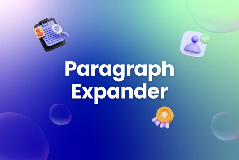 Paragraph Expander | Free AI Writer Tools