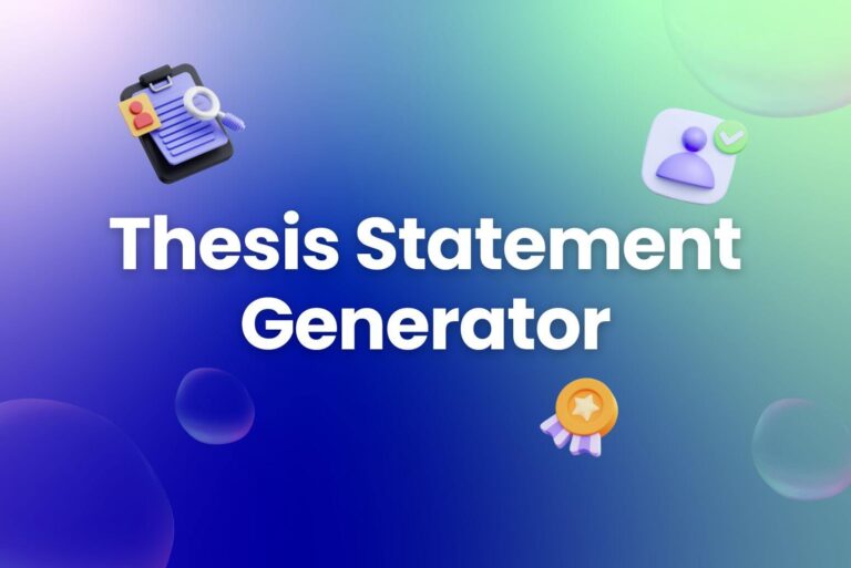 Thesis Statement Generator | Free AI Writer Tools