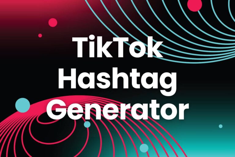 Free TikTok Hashtag Generator