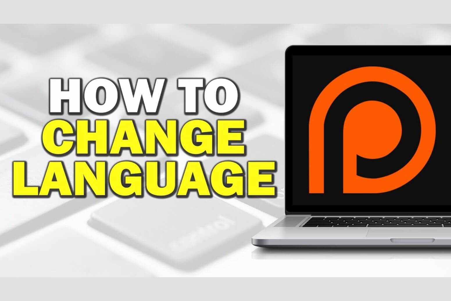 how to change language on patreon