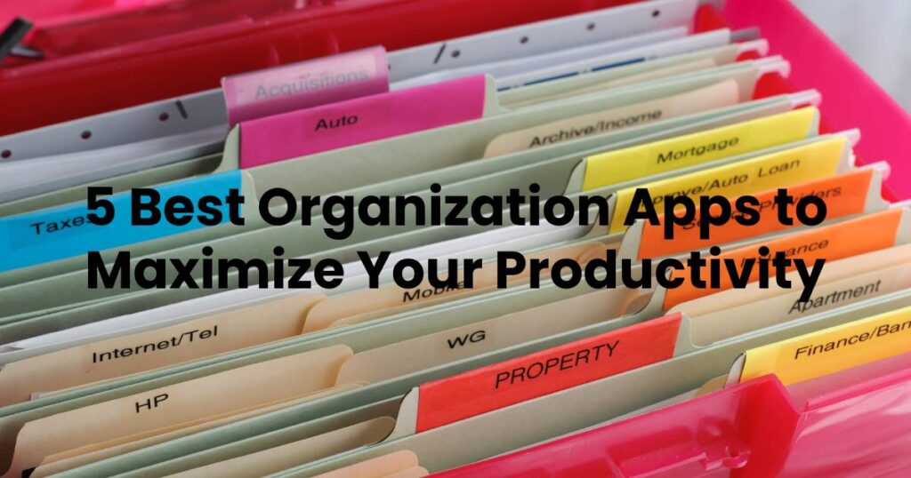organization apps
