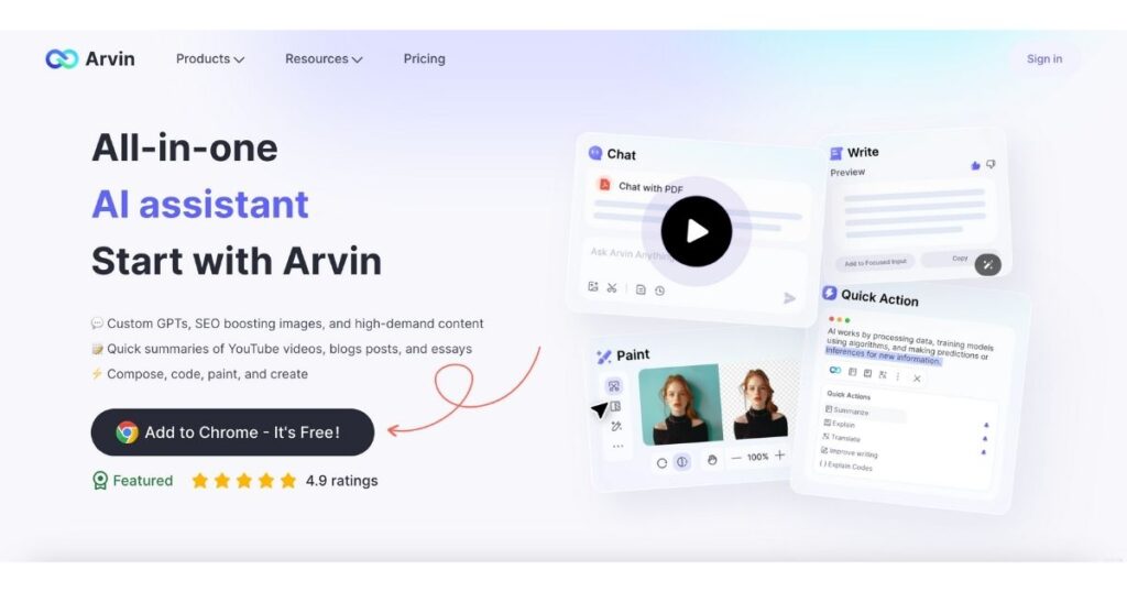 best AI tools for career Arvin