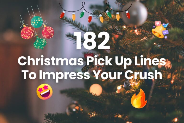 182 Christmas Pick Up Lines To Impress Your Crush