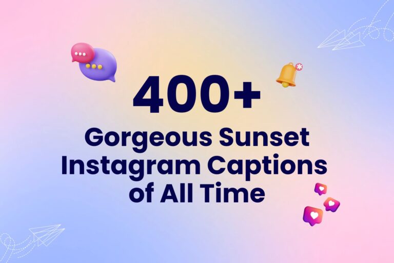 400+ Gorgeous Sunset Instagram Captions of All Time