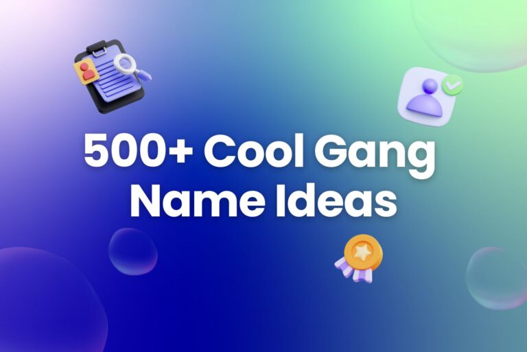 500+ Cool Gang Name Ideas for Awesome Groups
