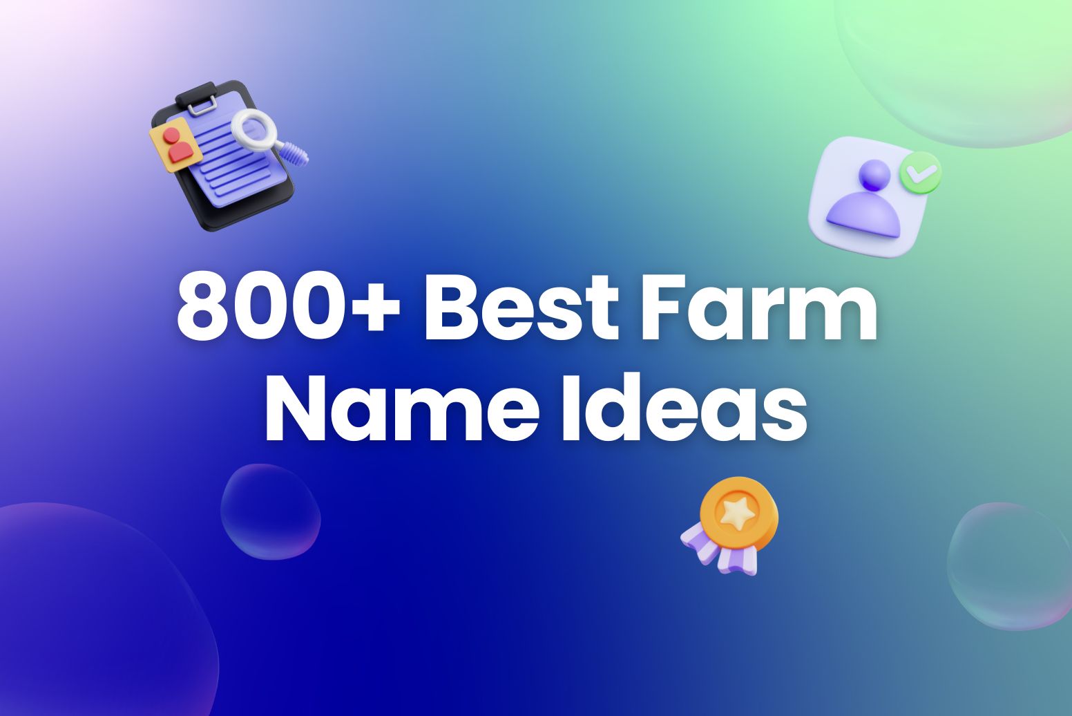 farm name ideas