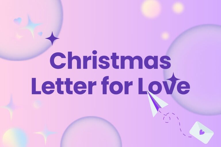 16 Christmas Letter for Love with Deep Feelings