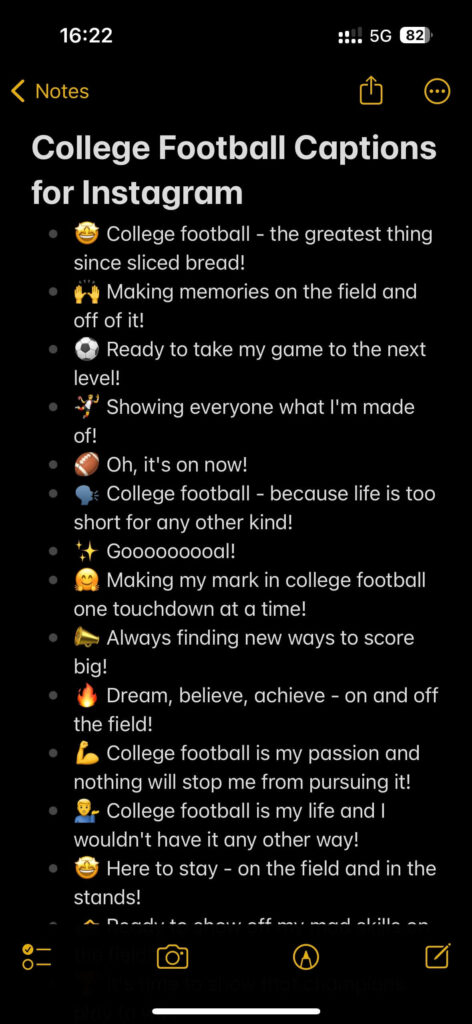 football captions for instagram arvin