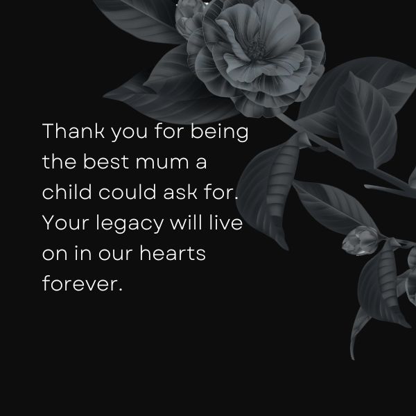Funeral Flower Card Messages for Parents
