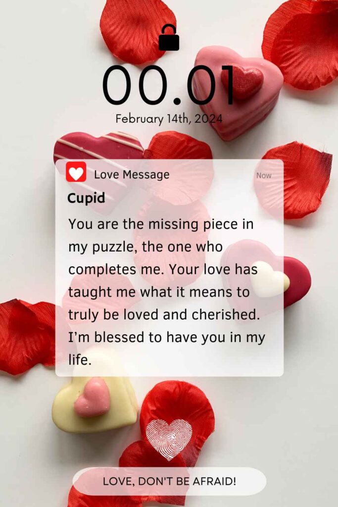 deep love messages for him to make him cry
