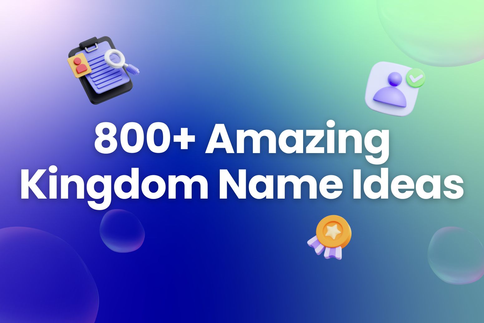kingdom name ideas