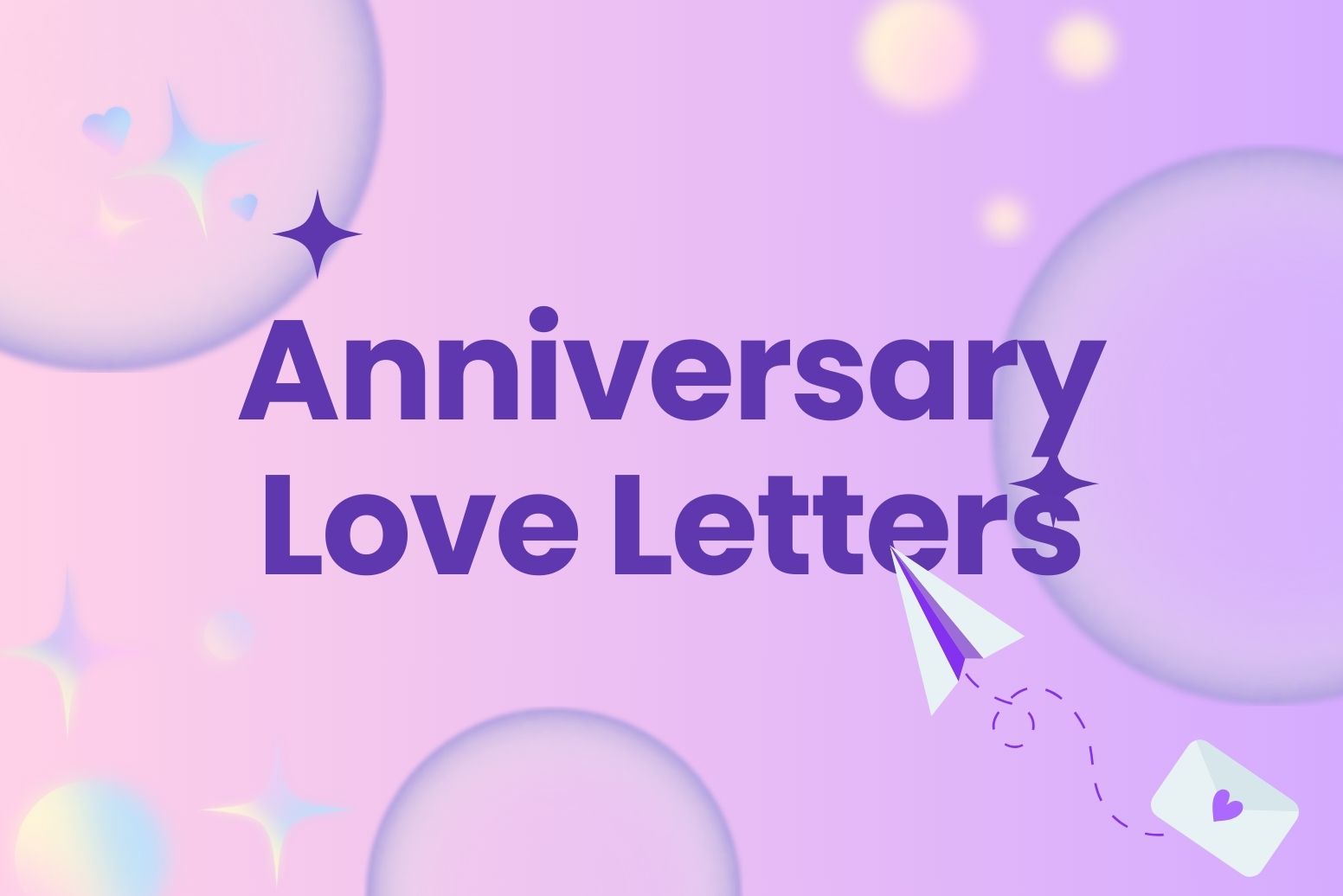 Anniversary Love Letters
