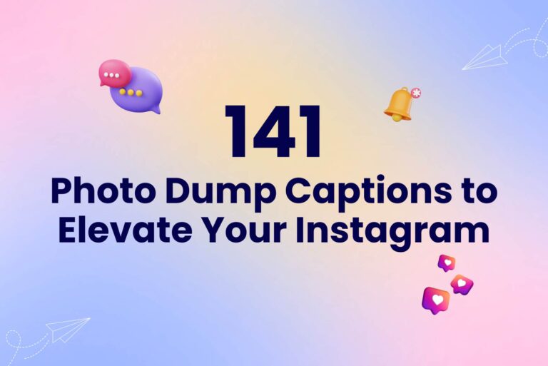 141 Photo Dump Captions to Elevate Your Instagram