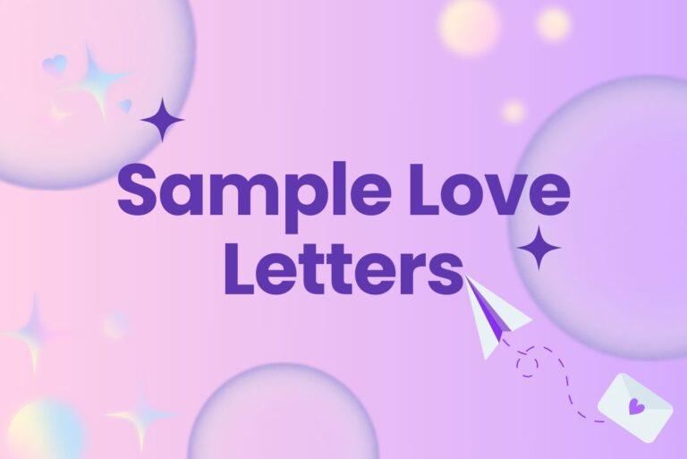 30+ Sample Love Letters to Express Love to The One