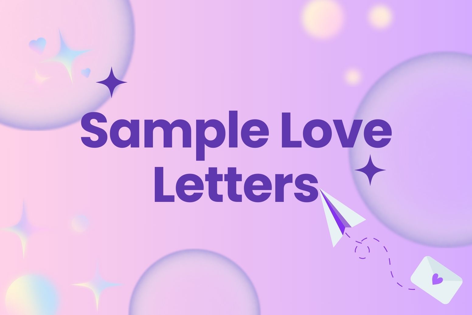 sample love letters