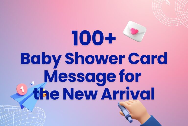 100+ Baby Shower Card Message for Welcoming the New Arrival