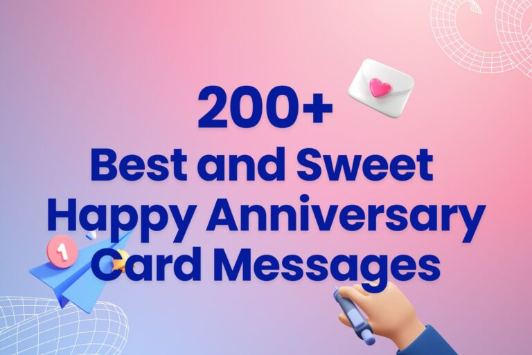 200+ Best and Sweet Happy Anniversary Card Messages
