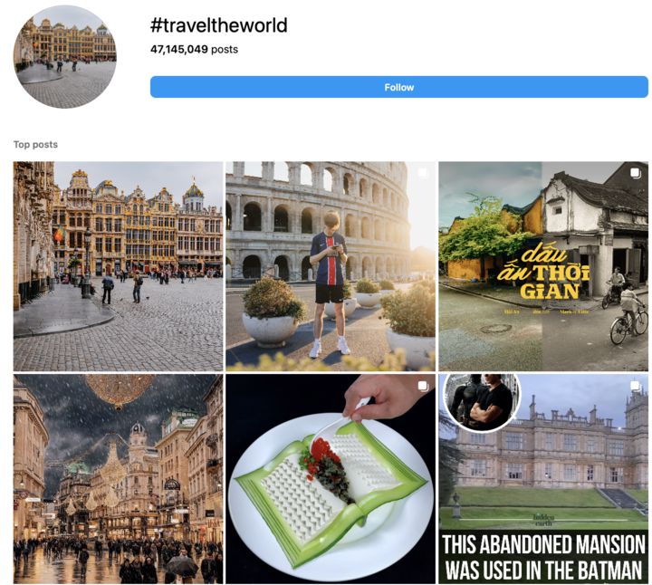 travel hashtags-travel the world