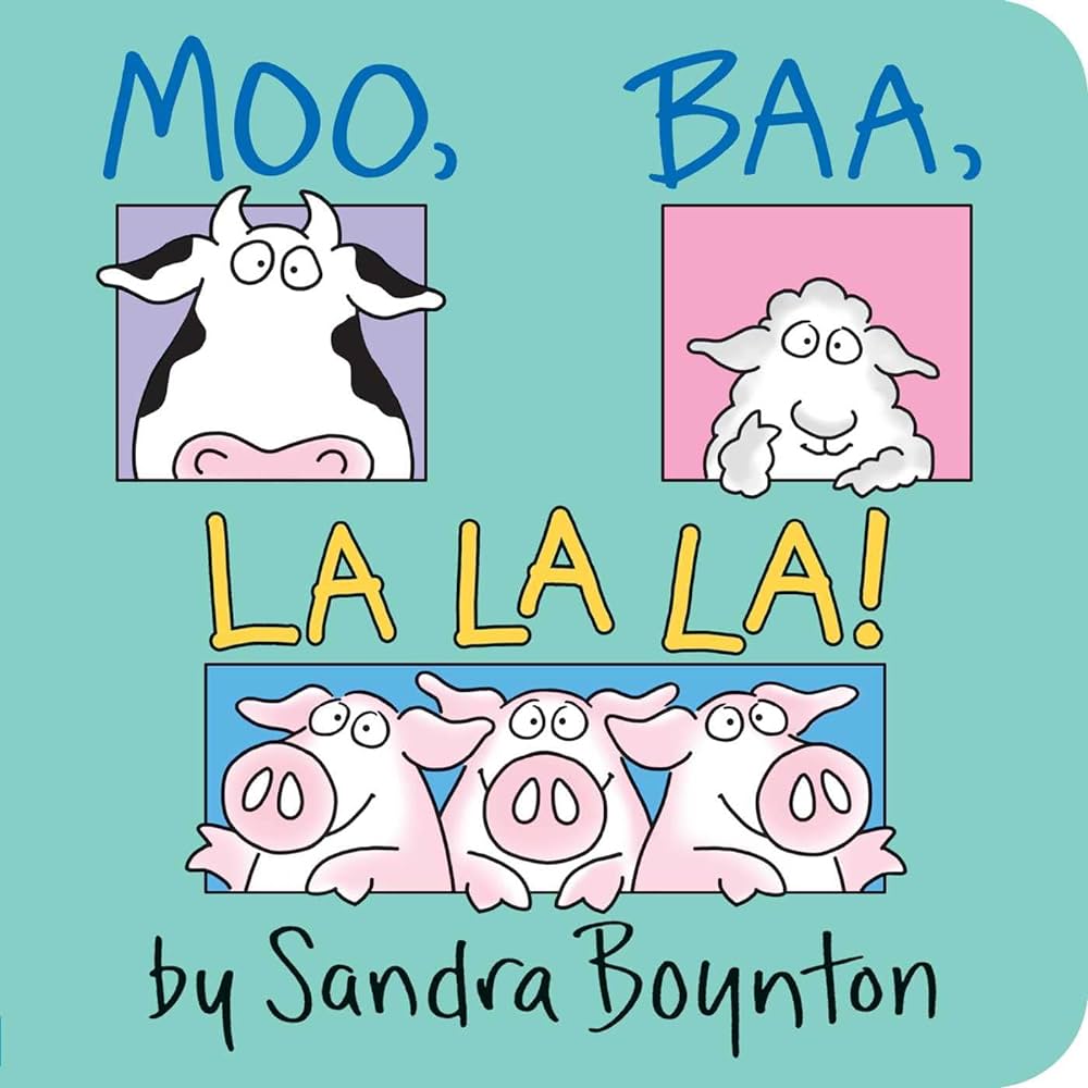 best baby book-Moo, Baa, La La La!