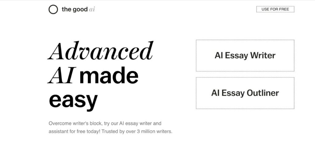 AI essay writer