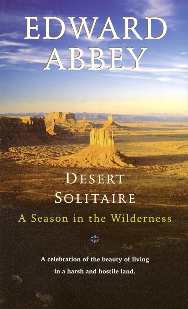 Desert Solitaire Paperback by Edward Abbey