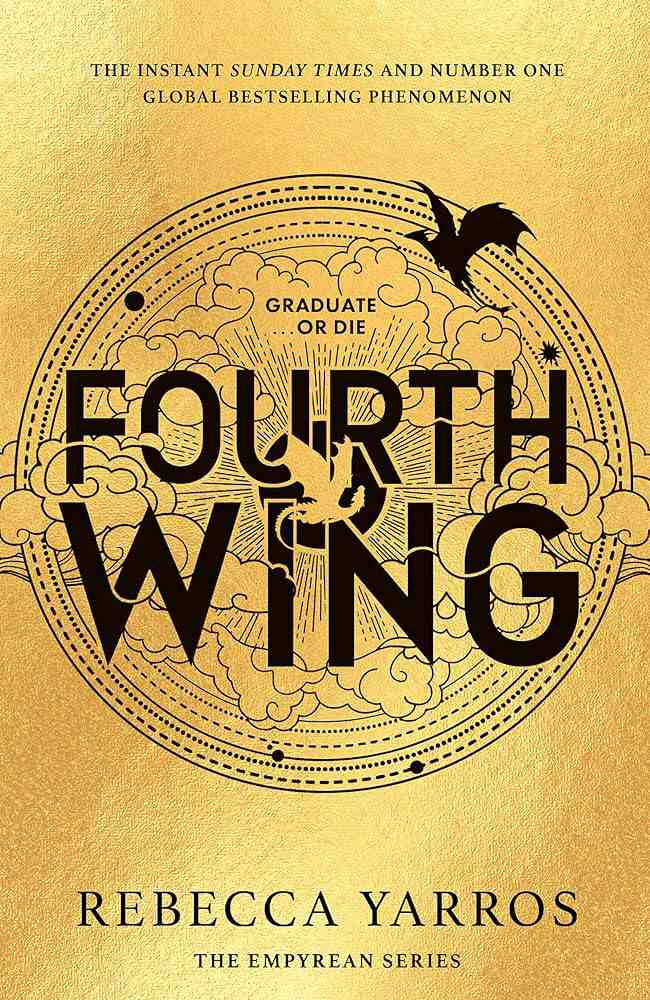 Best Romantasy Books-Fourth Wing by Rebecca Yarros