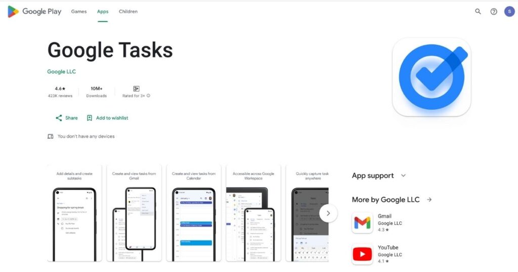 Google tasks