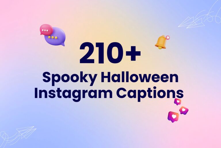 210+ Spooky Halloween Instagram Captions [2024]