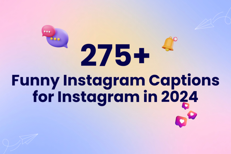 275+ Funny Captions for Instagram in 2025