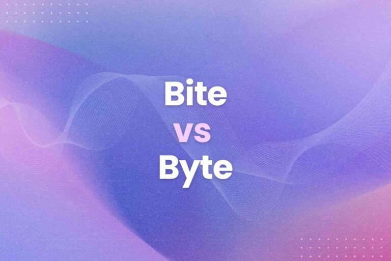 Bite vs Byte: Differences Between Taste and Tech