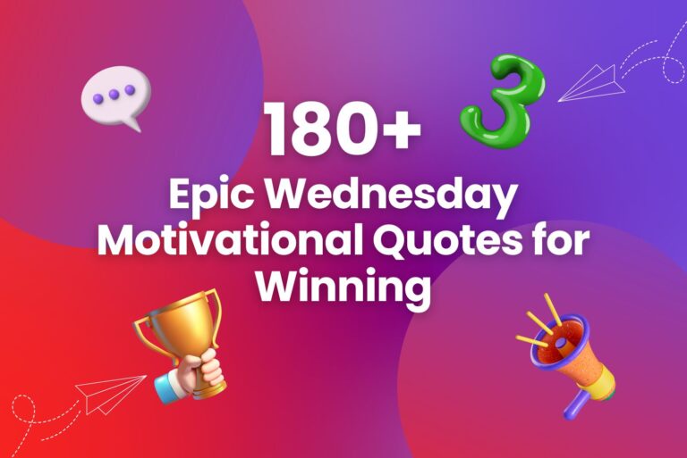 180+ Epic Wednesday Motivational Quotes for Winning