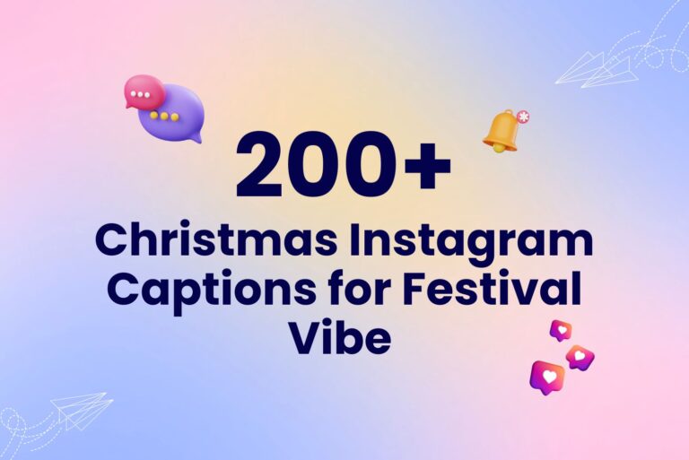 200+ Christmas Instagram Captions for Festival Vibe (+Quotes)