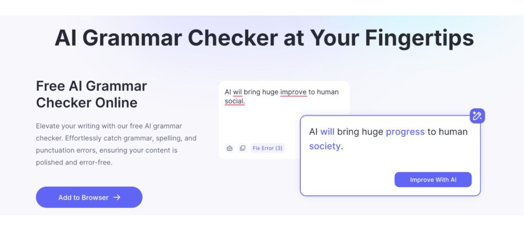 Ai Grammar Checker Arvin AI